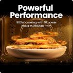 Chefman Digital Stainless Steel 0.9 Cu. Ft. Microwave