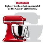 KitchenAid Artisan Mini 3.5 Quart Stand Mixer - Red