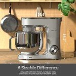 COOKLEE 9.5 Qt Electric Kitchen Stand Mixer