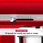 KitchenAid Artisan Mini 3.5 Quart Stand Mixer - Red
