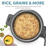 Aroma 60-Cup Commercial Rice Cooker, Stainless Steel
