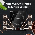 Portable Induction Cooktop with Multi-Function Touch Control