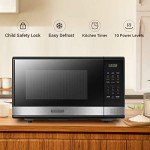 BLACK+DECKER 1.1 Cu.Ft Digital Microwave Oven