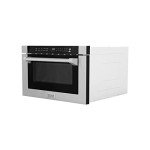 ZLINE 24" Stainless Steel Microwave Drawer with Handle
