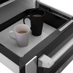 ZLINE 24" Stainless Steel Microwave Drawer with Handle