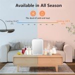 ELECWISH 8L Mini Skincare and Makeup Fridge