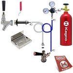 Kegco Chrome 1-Tap Kegerator Kit