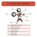 BACOENG Double Faucet Door Mount Kegerator Kit