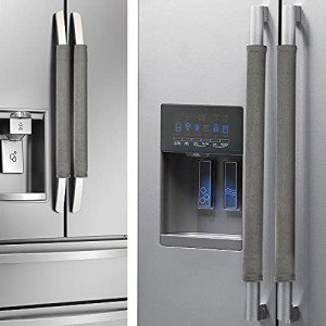 Nuovoware Refrigerator Door Handle Covers, 4 Pack