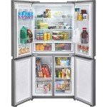 Frigidaire 17.4 Cu. Ft. 4-Door Brushed Steel Fridge