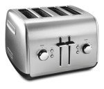 KitchenAid 4-Slice Brushed Stainless Steel Toaster