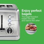 Hamilton Beach 4-Slice Stainless Steel Toaster