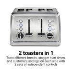 Hamilton Beach 4-Slice Stainless Steel Toaster