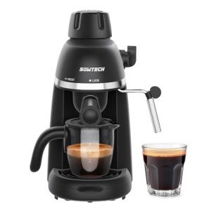 SOWTECH Espresso Coffee Maker with Milk Frother