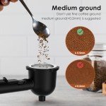 SOWTECH Espresso Coffee Maker with Milk Frother