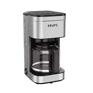 Krups 10-Cup Silver Drip Coffee Maker