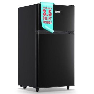 WANAI 3.5 Cu.Ft Mini Fridge with Freezer