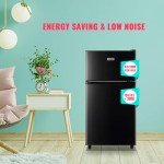 WANAI 3.5 Cu.Ft Mini Fridge with Freezer