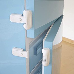Safelon Childproof Refrigerator and Freezer Lock - 2 Pack