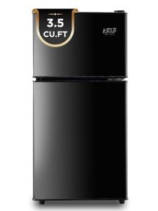Retro 3.5 Cu.Ft Mini Fridge with Freezer