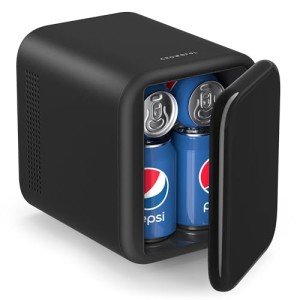 CROWNFUL 4L Portable Mini Fridge for Skincare