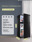 Retro 3.5 Cu.Ft Mini Fridge with Freezer