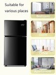 Retro 3.5 Cu.Ft Mini Fridge with Freezer