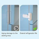 Safelon Childproof Refrigerator and Freezer Lock - 2 Pack