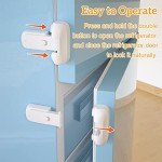 Safelon Childproof Refrigerator and Freezer Lock - 2 Pack