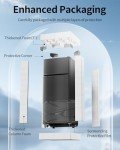 Tehanld 4.4 Cu.Ft Compact Double Door Refrigerator