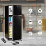 Anukis 3.8 Cu Ft Mini Fridge with Freezer