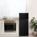 Anukis 3.8 Cu Ft Mini Fridge with Freezer