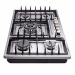 Deli-kit® 34" Dual Fuel 5-Burner Gas Cooktop