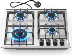 Noxton 24-Inch Gas Cooktop with 4 Burners