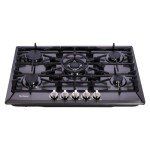 30" Stainless Steel Gas Cooktop with 5 Burners