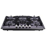 30" Stainless Steel Gas Cooktop with 5 Burners