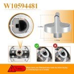 Whirlpool Gas Stove Knob Replacements - 5 Pack