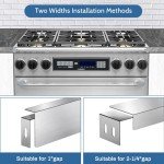 30" Slide-In Range Filler Kit with Silicone Covers