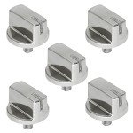 LG Stove Burner Control Knob Replacement Set (5pcs)