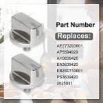 LG Stove Burner Control Knob Replacement Set (5pcs)
