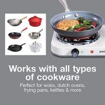 Proctor Silex Double Burner Electric Cooktop