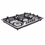 Deli-kit 30" Dual Fuel Gas Cooktop with 5 Burners