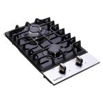 12-Inch Dual Fuel Gas Cooktop with 2 Burners