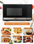 Commercial Chef 0.9 Cu Ft 900W Microwave Oven