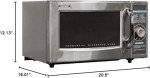 Sharp Medium-Duty Commercial Microwave Oven, 1000 Watts