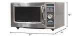 Sharp Medium-Duty Commercial Microwave Oven, 1000 Watts