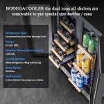 BODEGA 24" Dual Zone Wine & Beverage Cooler