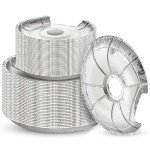 Aluminum Electric Stove Burner Covers - 50 Pack