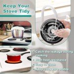 Black Porcelain Drip Pan Set & Burner Element