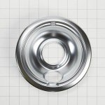 Whirlpool Chrome Round Electric Range Drip Bowls